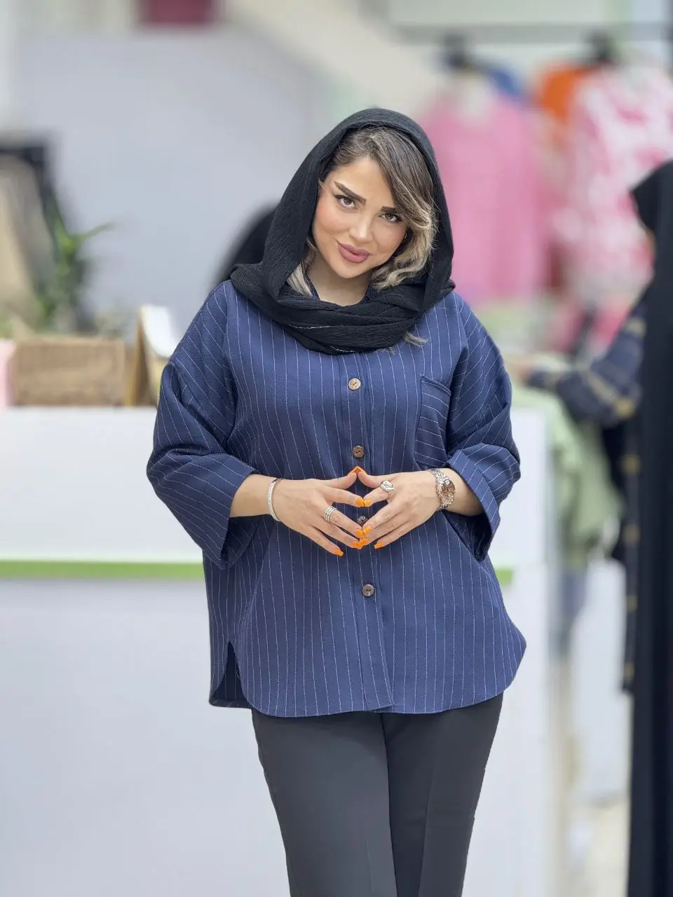 شومیز دیپلمات کوتاه